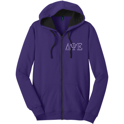 Delta Psi Epsilon Zip-Up Hooded Sweatshirts