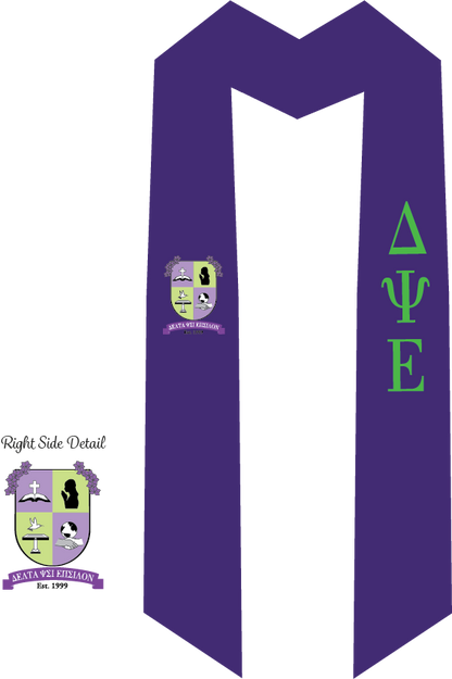 Delta Psi Epsilon Graduation Stoles