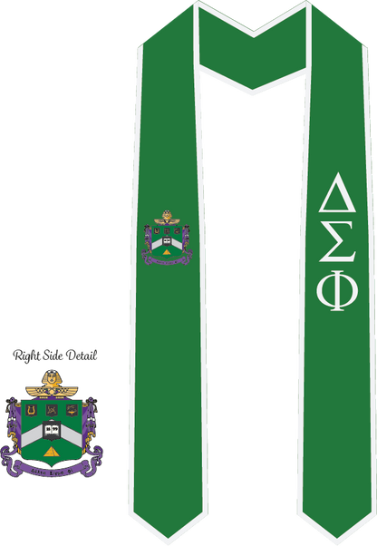 Delta Sigma Phi Graduation Stoles