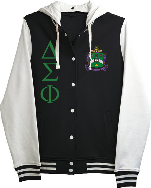 Delta Sigma Phi Varsity Hooded Sweatshirt