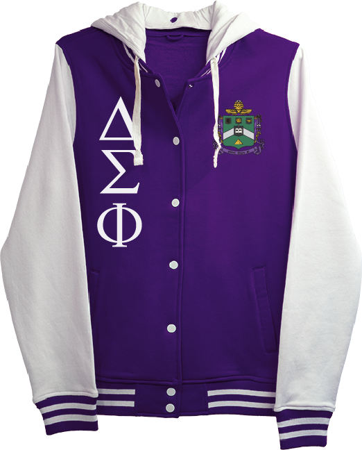 Delta Sigma Phi Varsity Hooded Sweatshirt