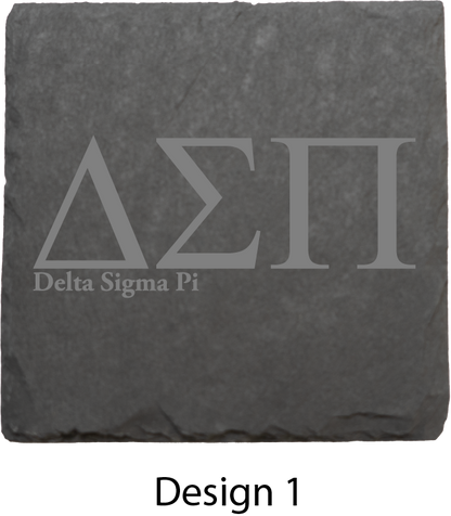 Delta Sigma Pi Stone Coasters - 4-Pack