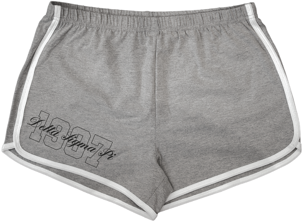 Delta Sigma Pi Year and Name Women's Shorts