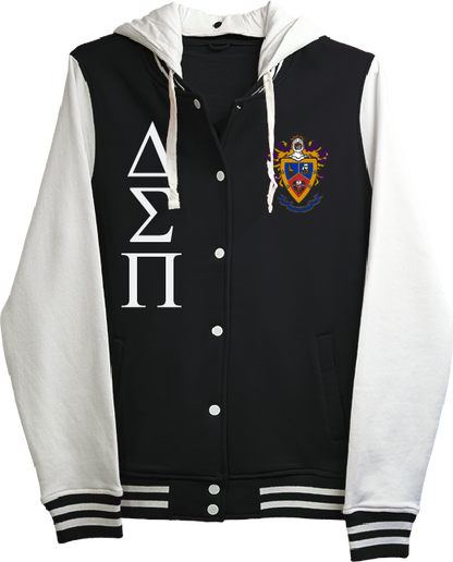 Delta Sigma Pi Varsity Hooded Sweatshirt