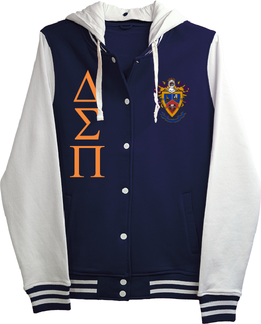Delta Sigma Pi Varsity Hooded Sweatshirt