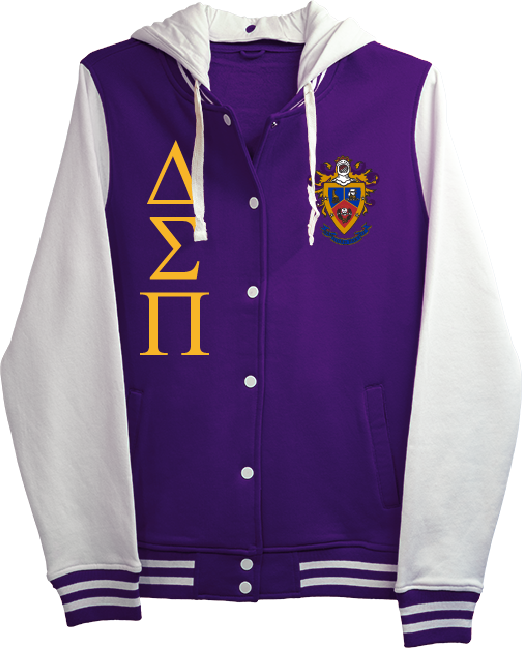 Delta Sigma Pi Varsity Hooded Sweatshirt