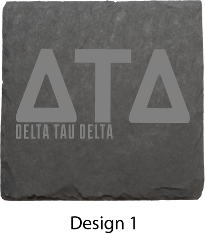 Delta Tau Delta Stone Coasters - 4-Pack