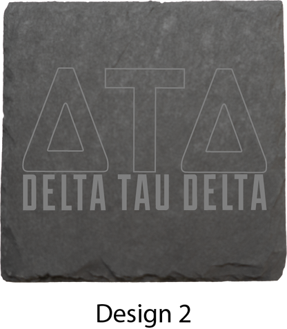 Delta Tau Delta Stone Coasters - 4-Pack