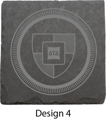 Delta Tau Delta Stone Coasters - 4-Pack