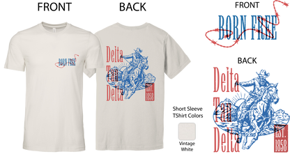 Delta Tau Delta Cowboy Graphic T-Shirt