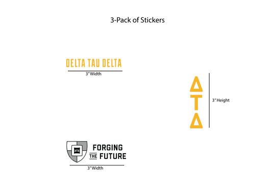 Delta Tau Delta Stickers