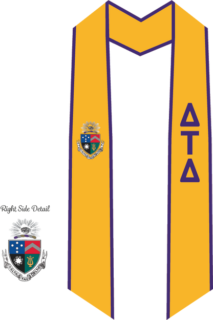 Delta Tau Delta Graduation Stoles