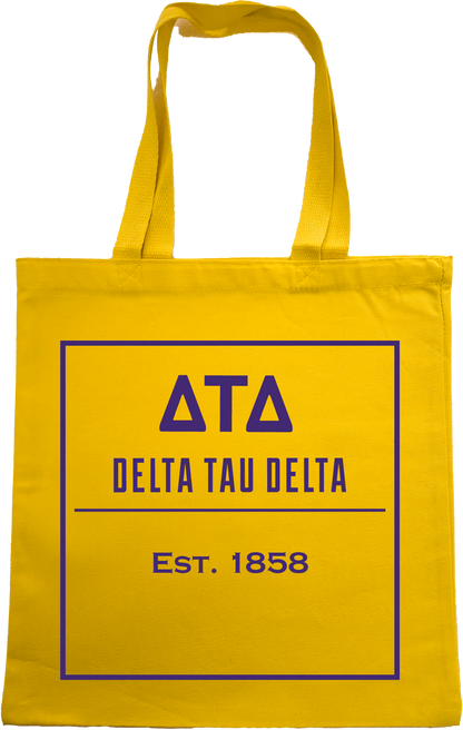 Delta Tau Delta Tote Bags