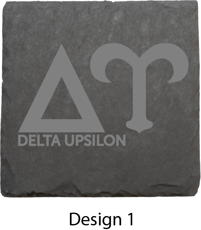 Delta Upsilon Stone Coasters - 4-Pack