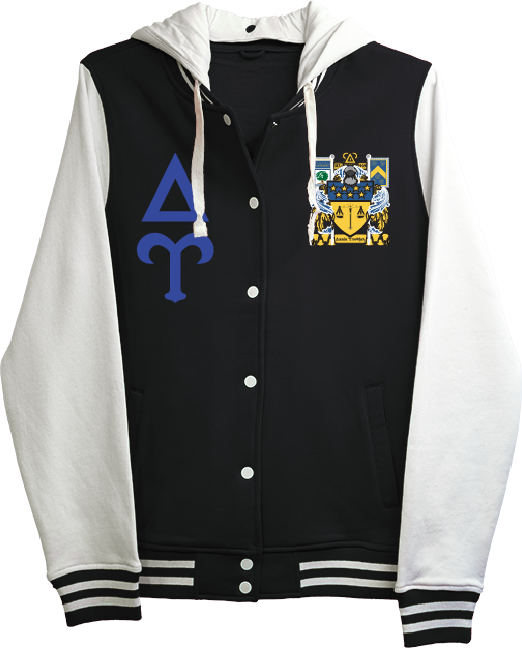 Delta Upsilon Varsity Hooded Sweatshirt