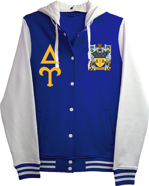 Delta Upsilon Varsity Hooded Sweatshirt