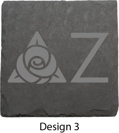 Delta Zeta Stone Coasters - 4-Pack