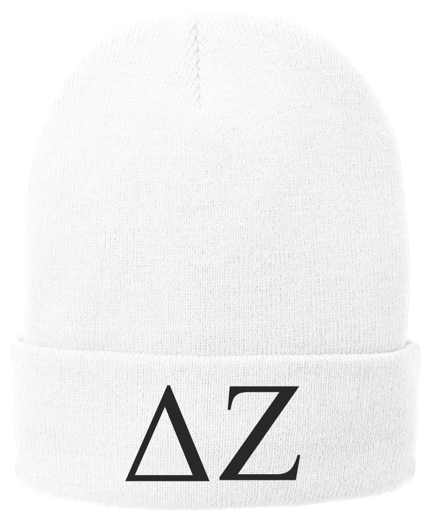Delta Zeta Lettered Beanies