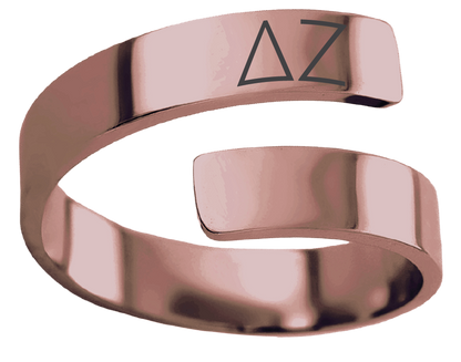 Delta Zeta Lettered Rings