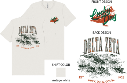 Delta Zeta Open Season Graphic Tee