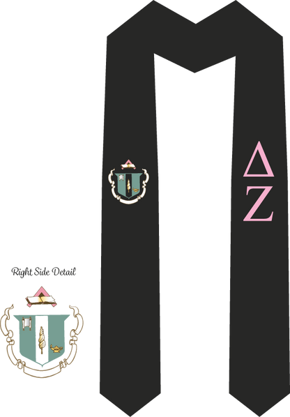 Delta Zeta Graduation Stoles