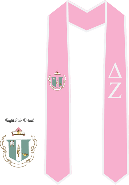 Delta Zeta Graduation Stoles