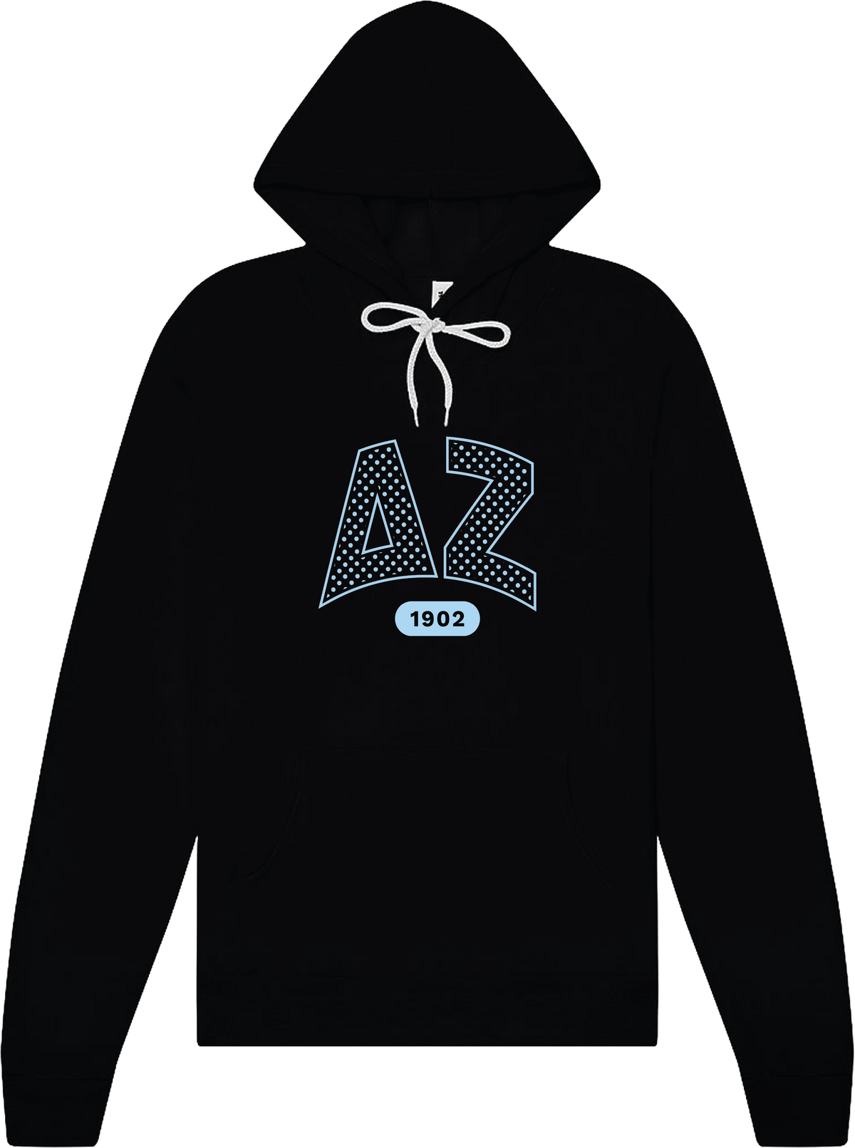 Delta Zeta Varsity Polka Dot Hoodie