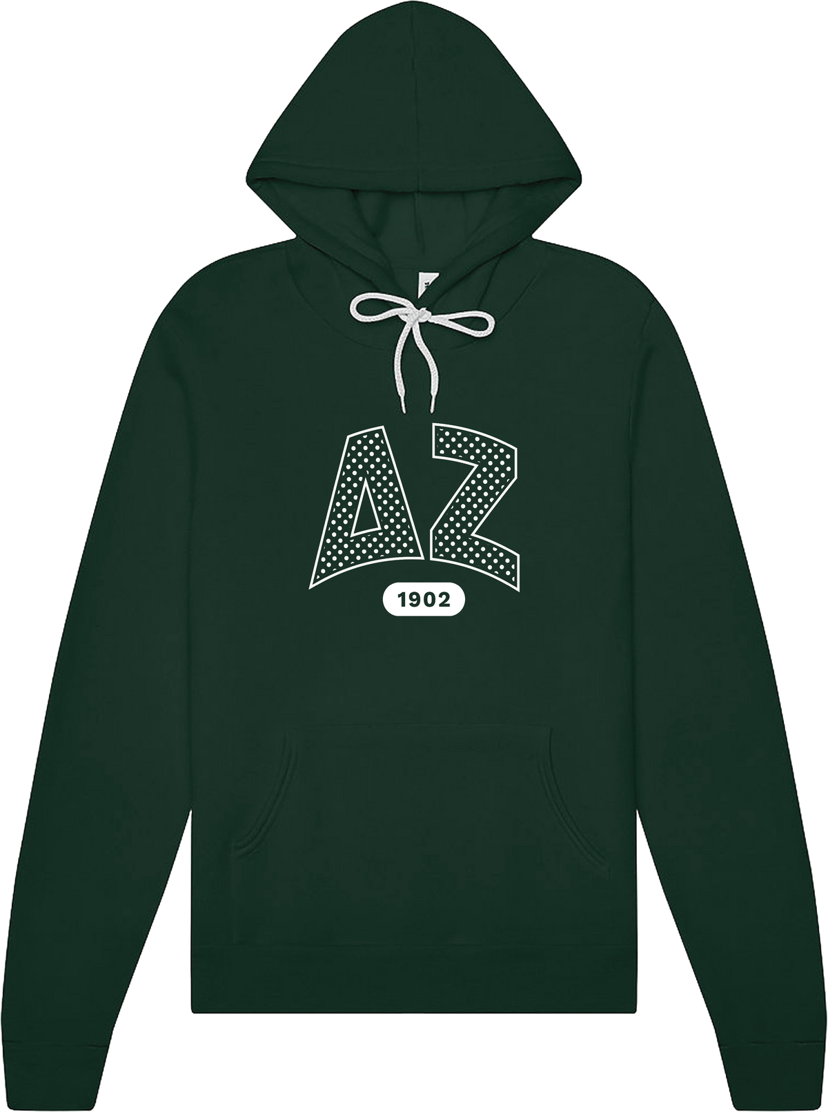 Delta Zeta Varsity Polka Dot Hoodie