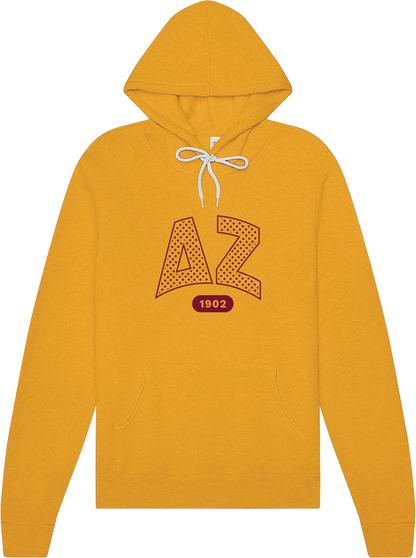Delta Zeta Varsity Polka Dot Hoodie