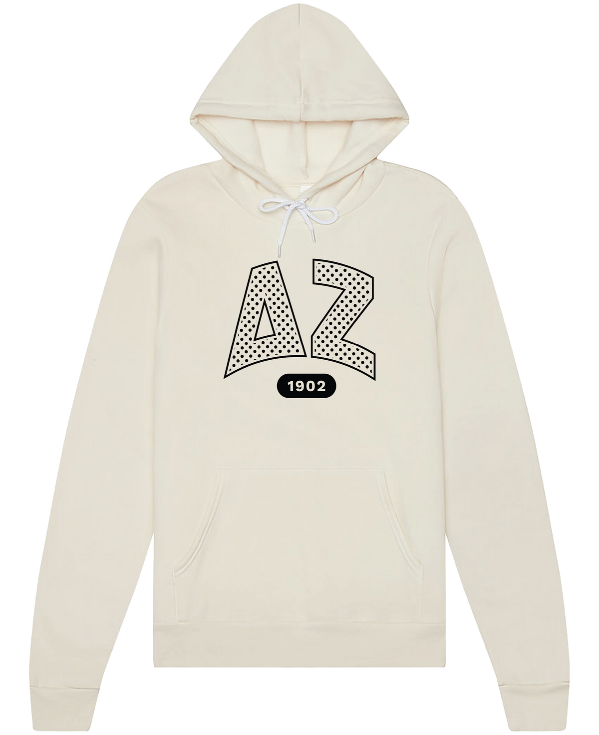 Delta Zeta Varsity Polka Dot Hoodie