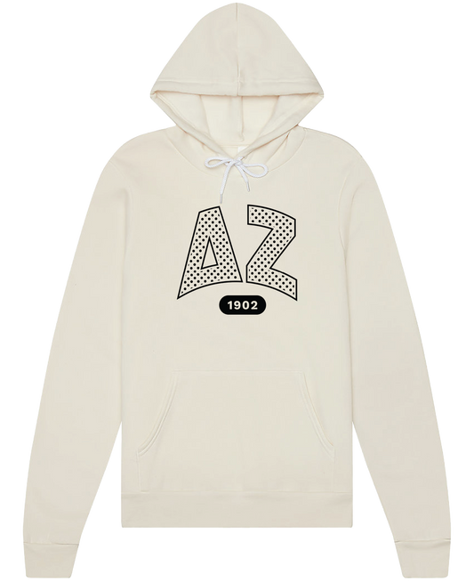 Delta Zeta Varsity Polka Dot Hoodie