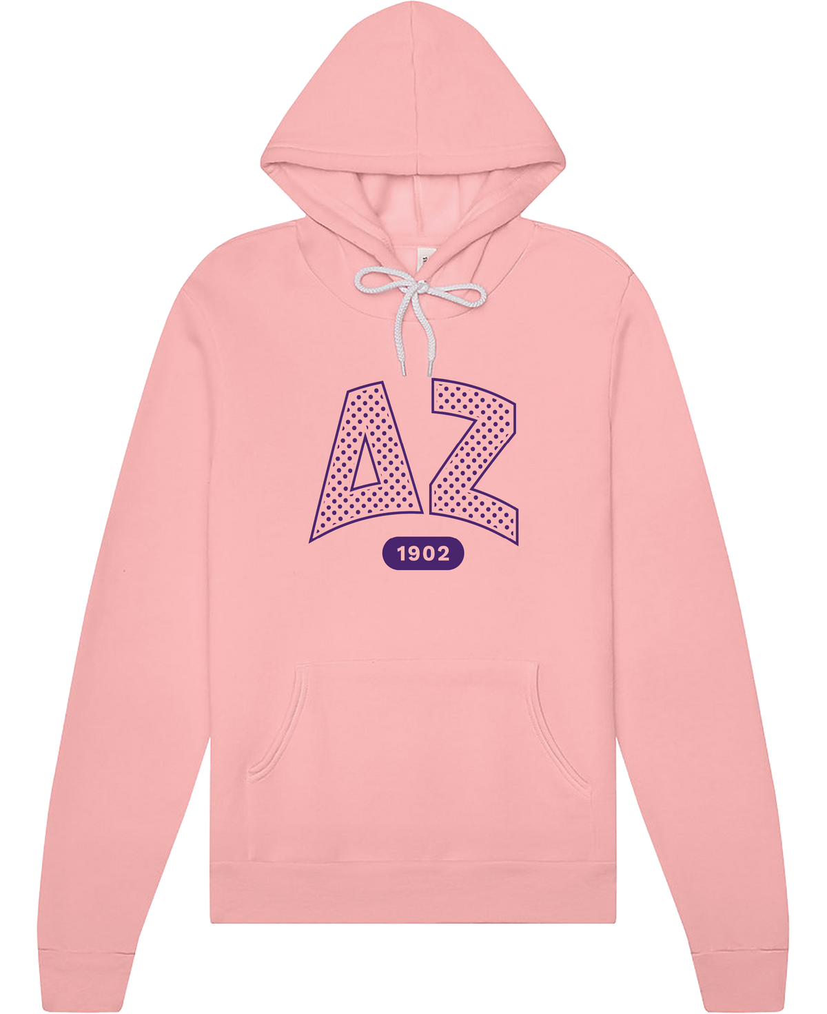 Delta Zeta Varsity Polka Dot Hoodie