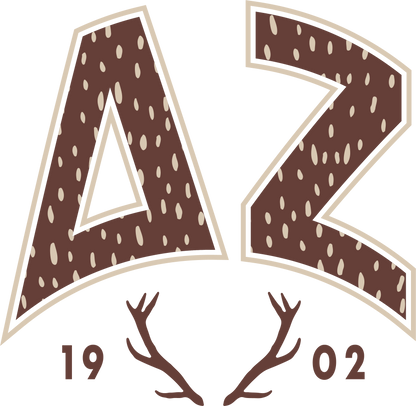 Delta Zeta Fawn Print Varsity Hoodie