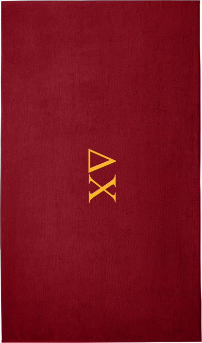 Delta Chi Lettered Beach Towels