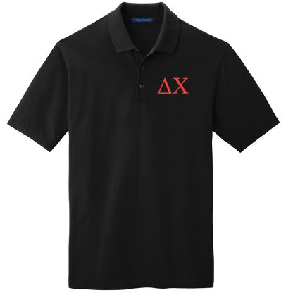 Delta Chi Men's Embroidered Polo Shirt