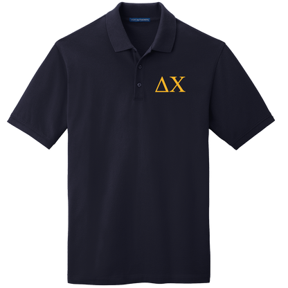 Delta Chi Men's Embroidered Polo Shirt