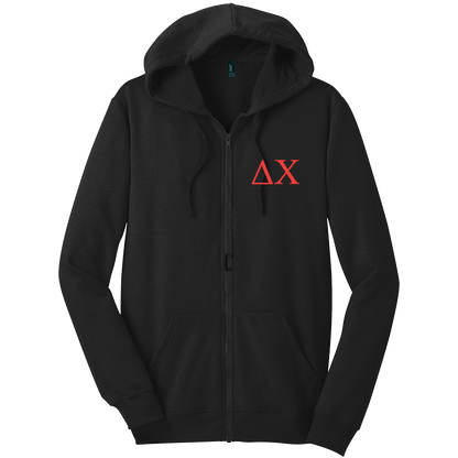 Delta Chi Zip-Up Hooded Sweatshirts