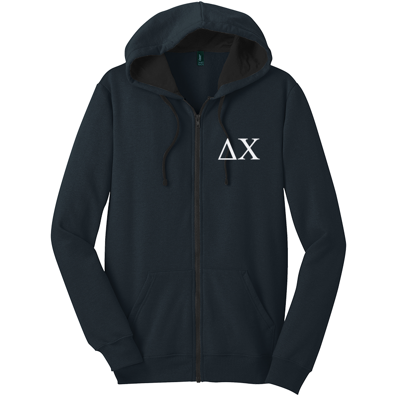 Delta Chi Zip-Up Hooded Sweatshirts