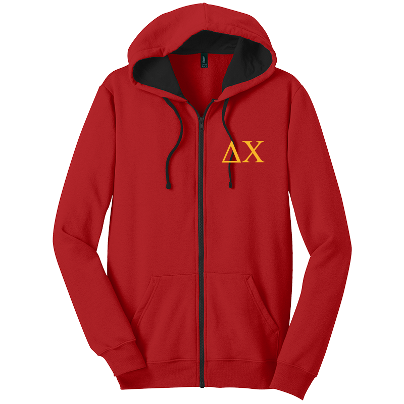 Delta Chi Zip-Up Hooded Sweatshirts