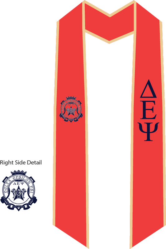 Delta Epsilon Psi Graduation Stoles