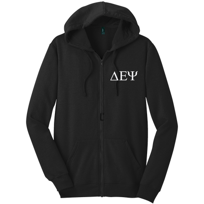 Delta Epsilon Psi Zip-Up Hooded Sweatshirts