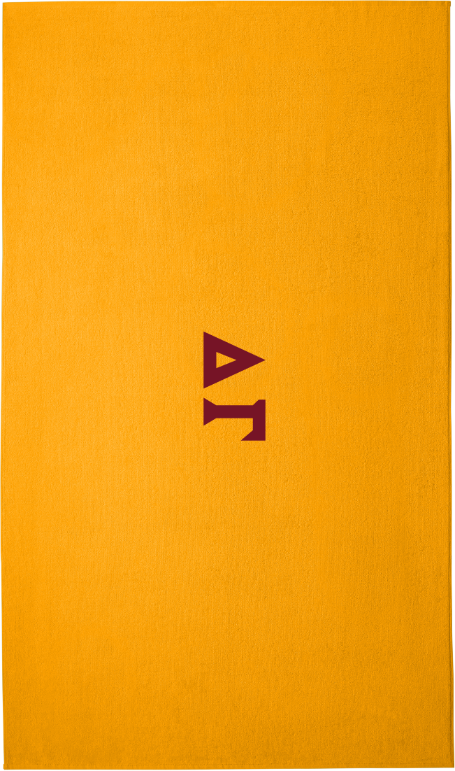 Delta Gamma Lettered Beach Towels