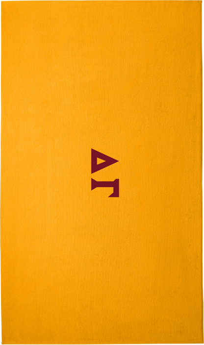 Delta Gamma Lettered Beach Towels