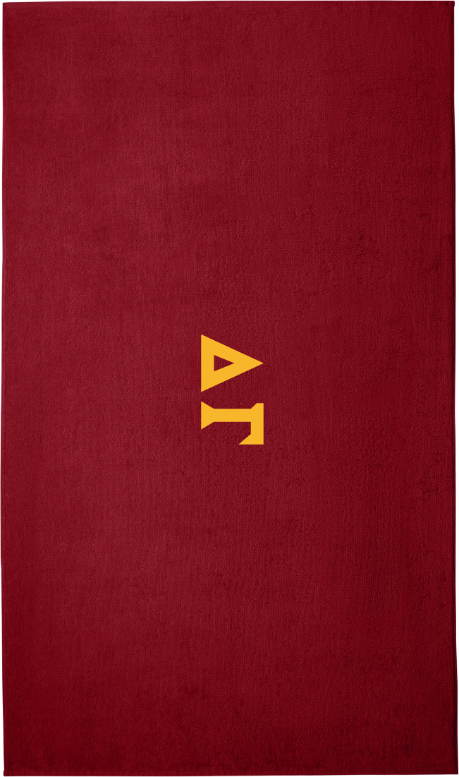 Delta Gamma Lettered Beach Towels