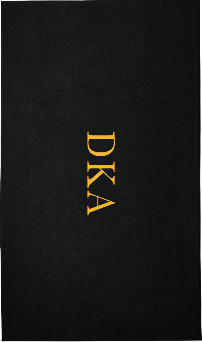Delta Kappa Alpha Lettered Beach Towels