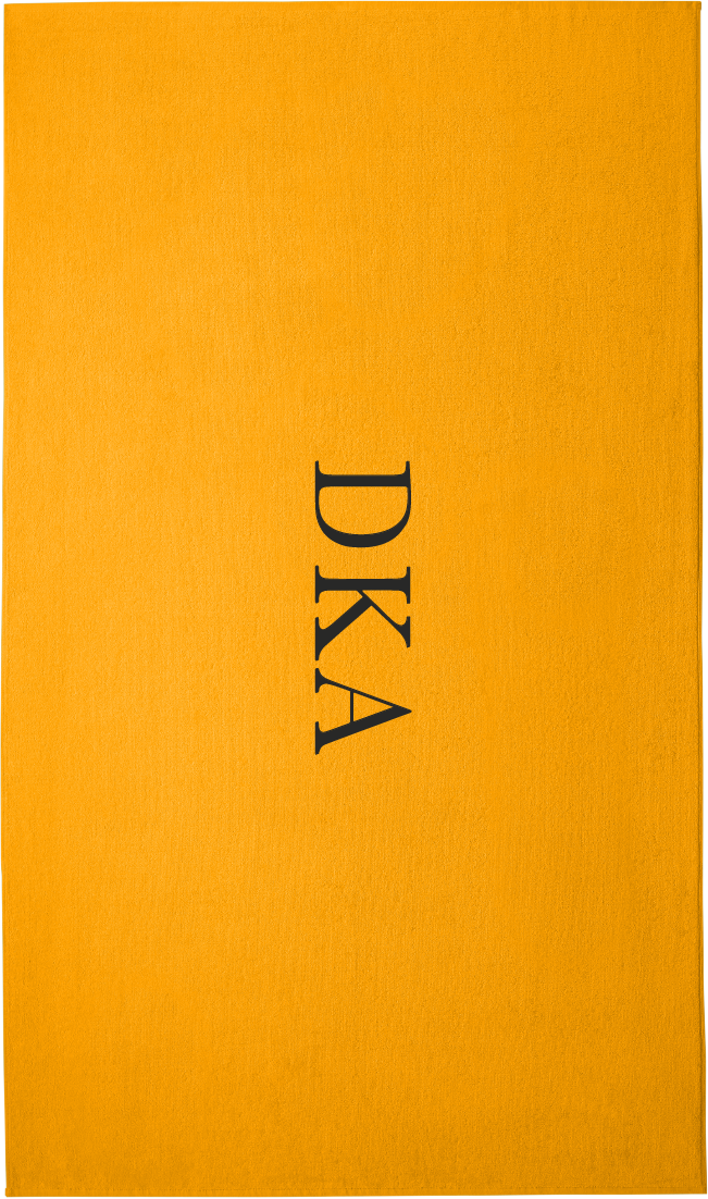 Delta Kappa Alpha Lettered Beach Towels
