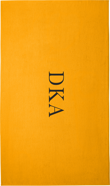 Delta Kappa Alpha Lettered Beach Towels