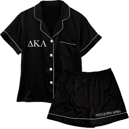 Delta Kappa Alpha Embroidered Ladies' Pajama Sets