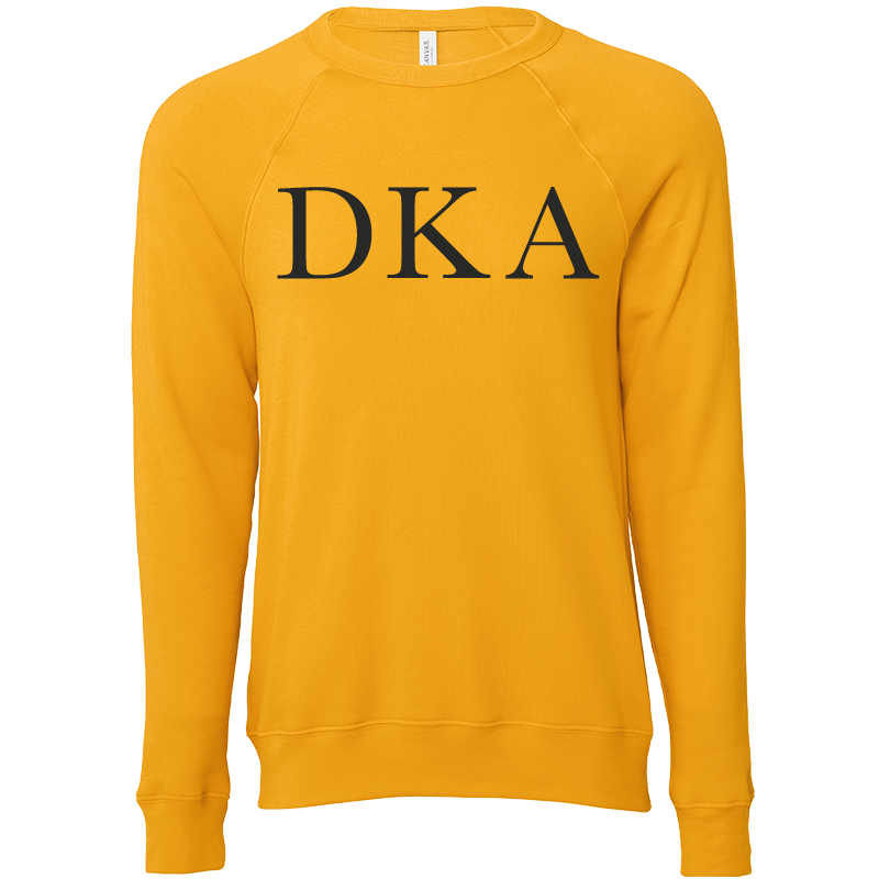 Delta Kappa Alpha Embroidered Lettered Crewneck Sweatshirts