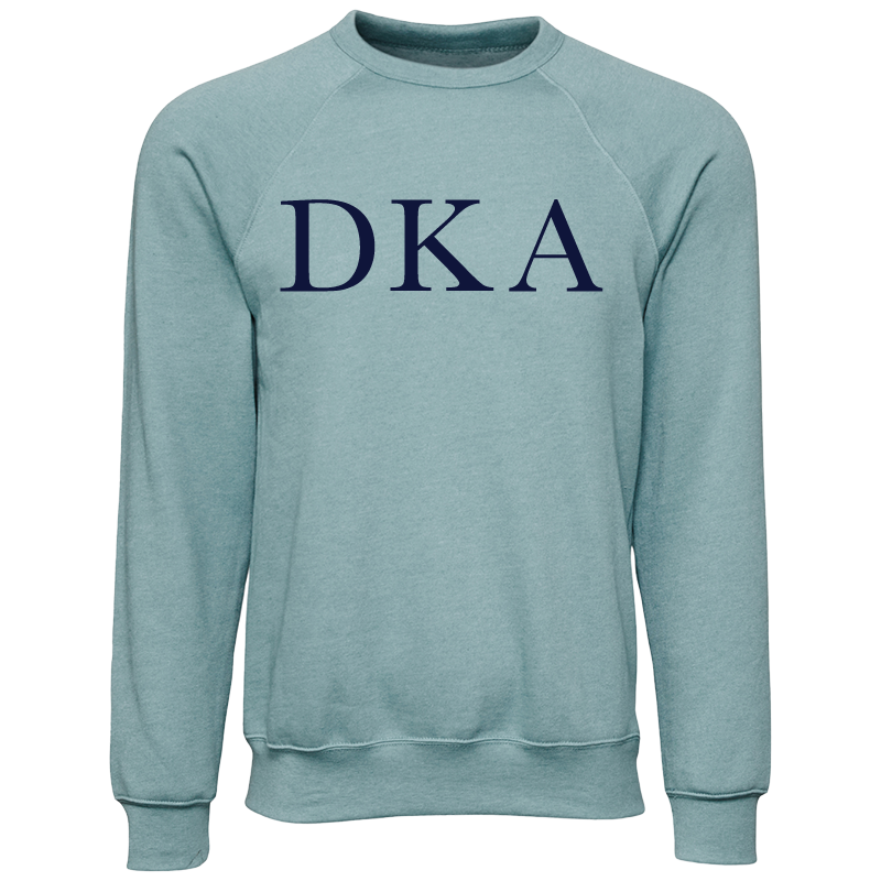 Delta Kappa Alpha Embroidered Lettered Crewneck Sweatshirts